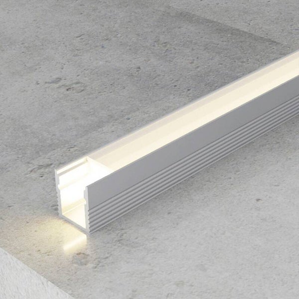 PERFIL DE ALUMINIO FINE 2 METROS ALUMINO