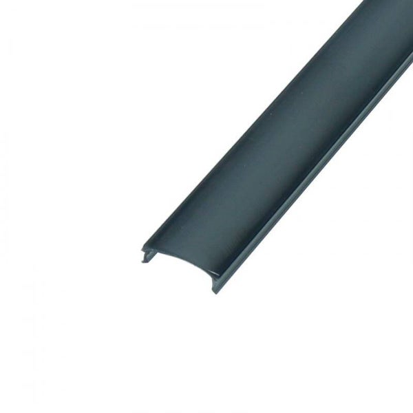 DIFUSOR NEGRO PARA PERFIL NEGRO 15MM