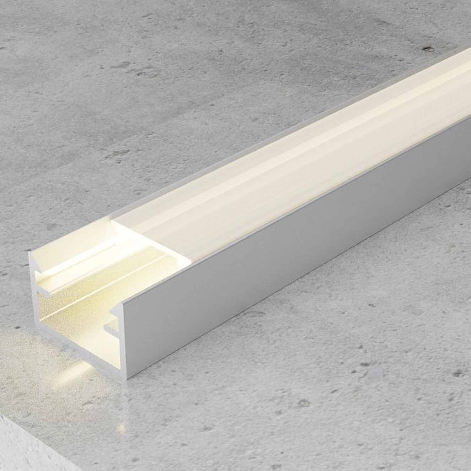 Perfil de Aluminio Strush - 2 Metros
