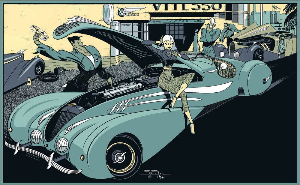 Poster Ever Meulen - Vitesso