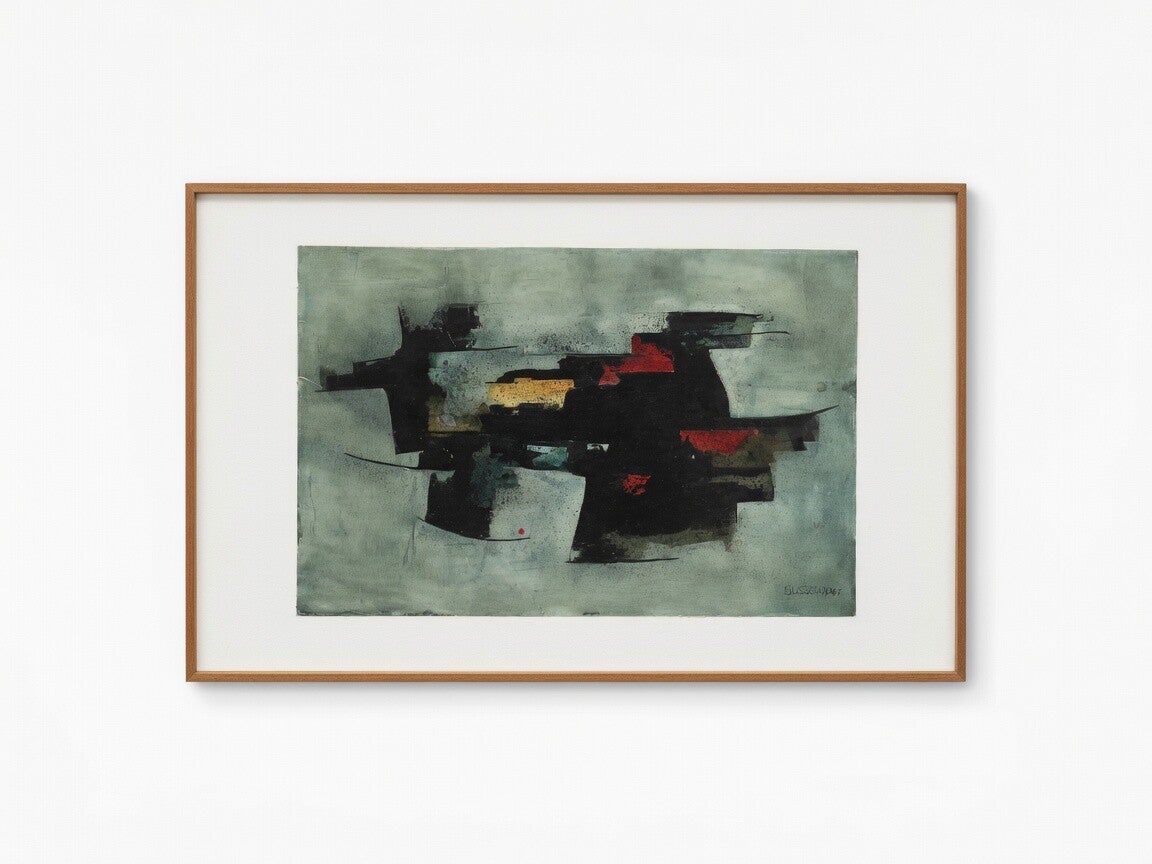 Abstract werk Busschop