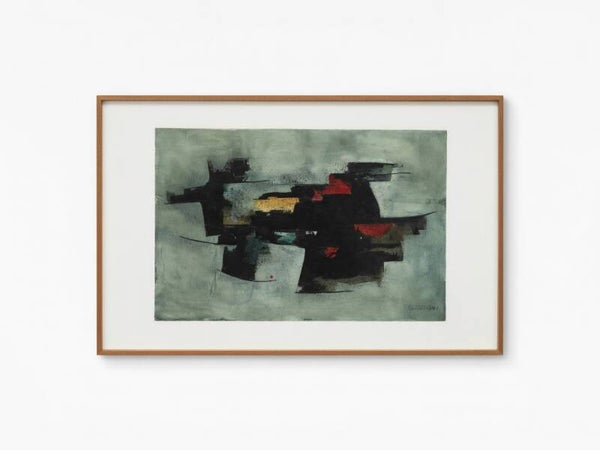 Abstract werk Busschop