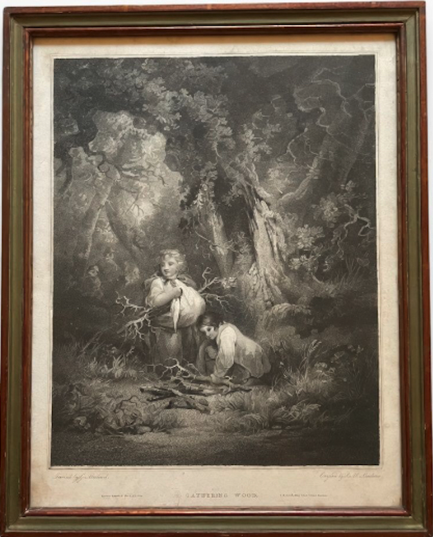 Gathering Wood gravure