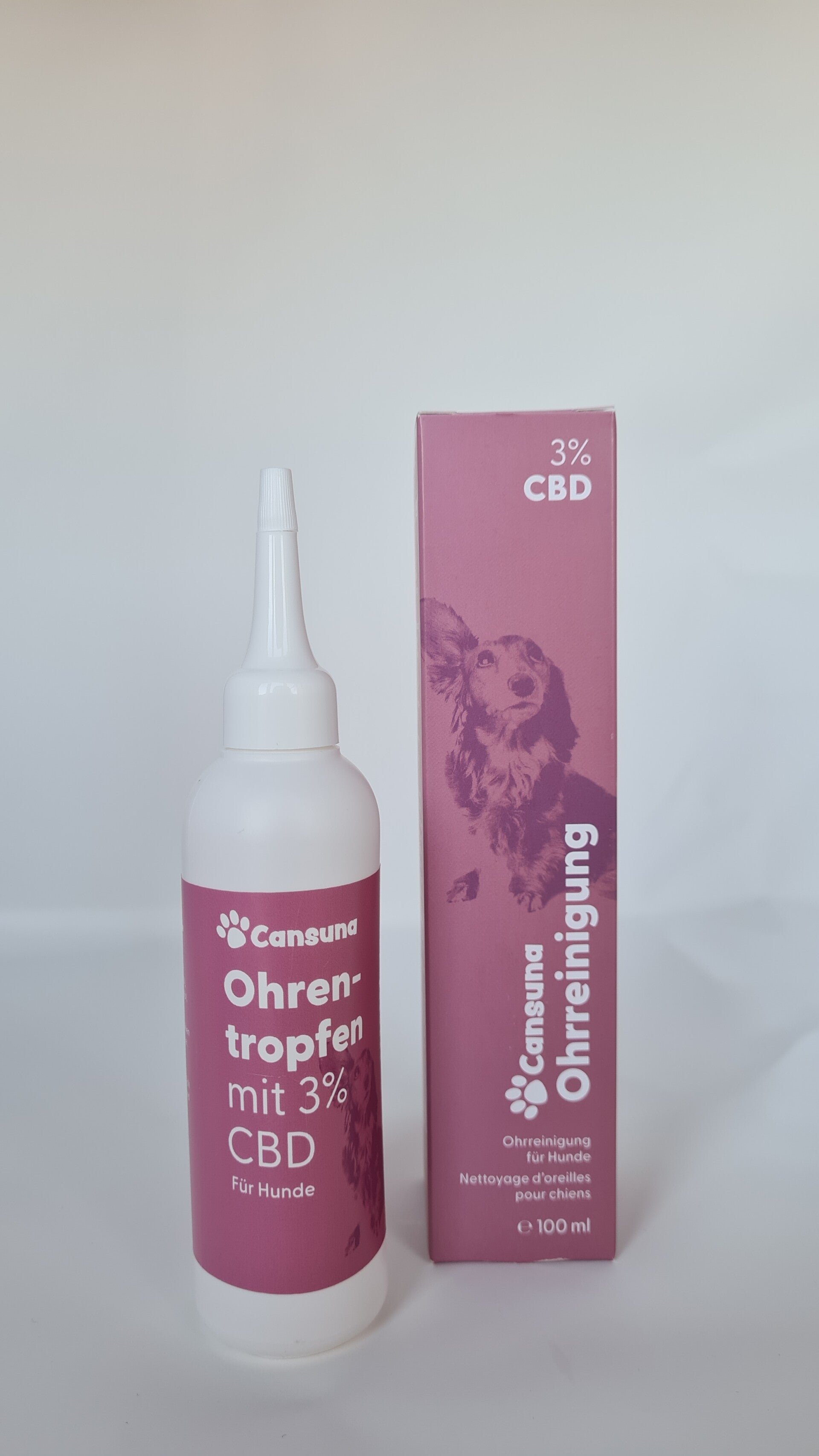 Cansuna Ohrentropfen mit CBD