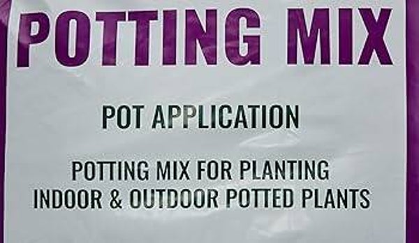 Putting soil from desert (50L bag) tap indoor and outdoor soil