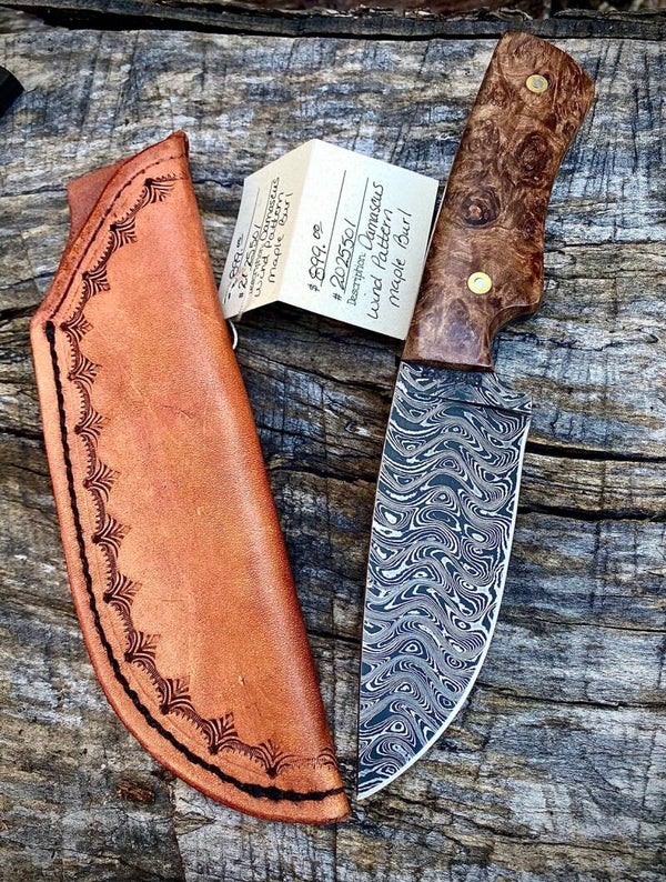 Wind Pattern - Maple Burl