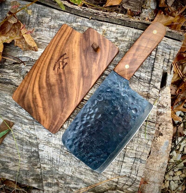 Cleaver- Feathered Walnut