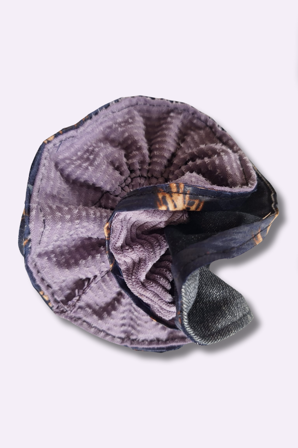 XL Scrunchie First love rib & jeans