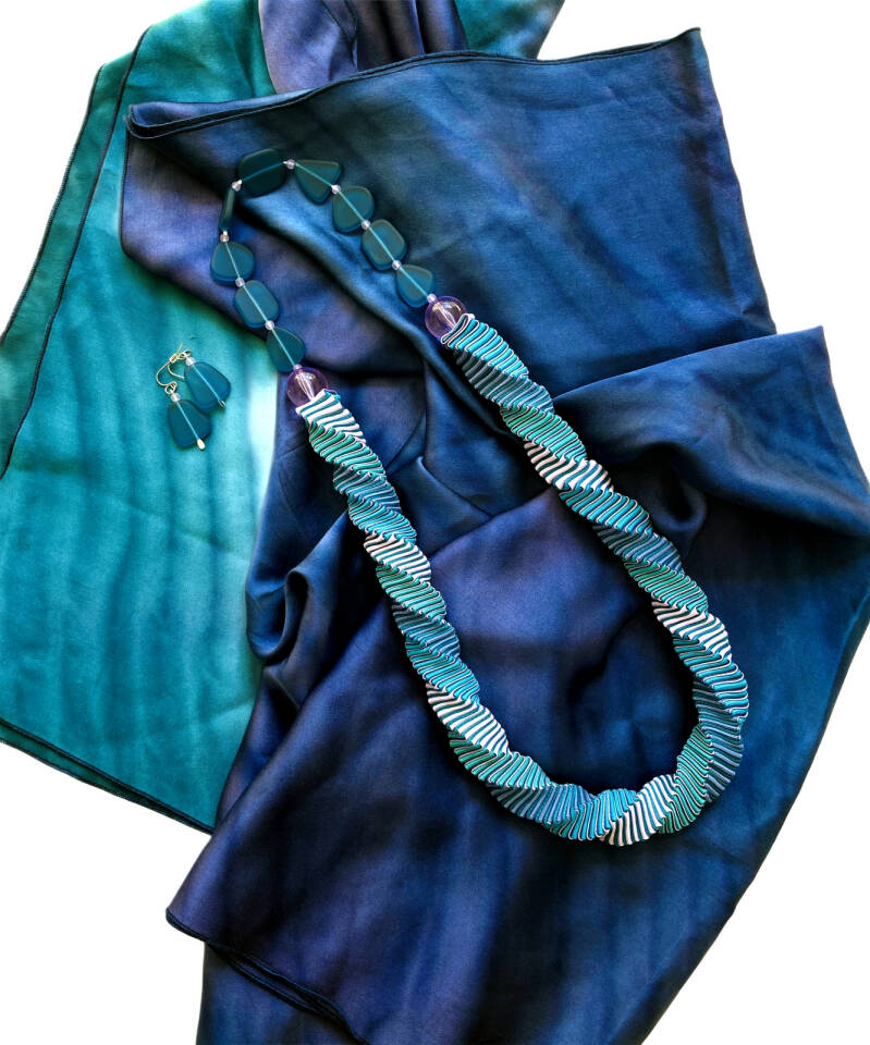 Jade Jubilee - commission to match shawl