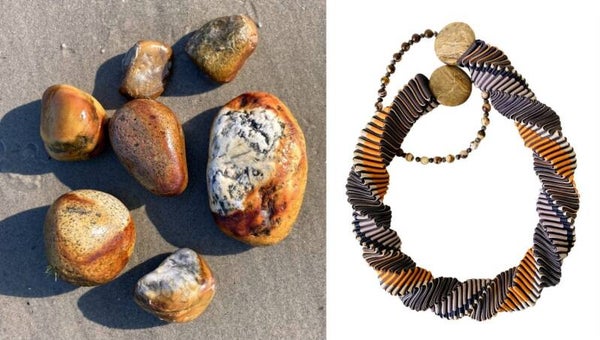 Maine Beach Finds - W