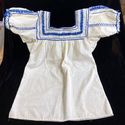 Embroidered peasant blouse - age 11