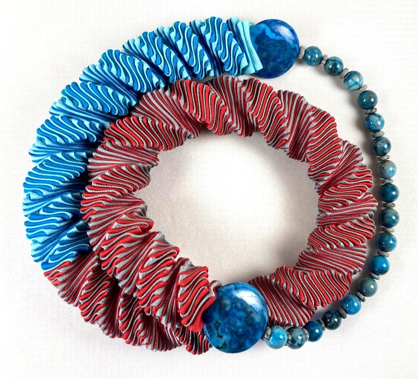 Turquoise Chili Pepper Duet