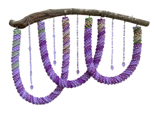 Wisteria Yoke Wall Sculpture