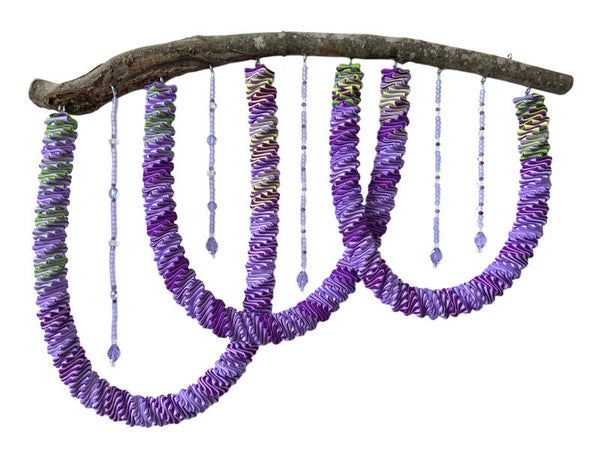 Wysteria Yoke Wall Sculpture