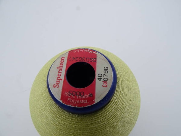Supersheen 100%Trilobal/Polyester (geel)