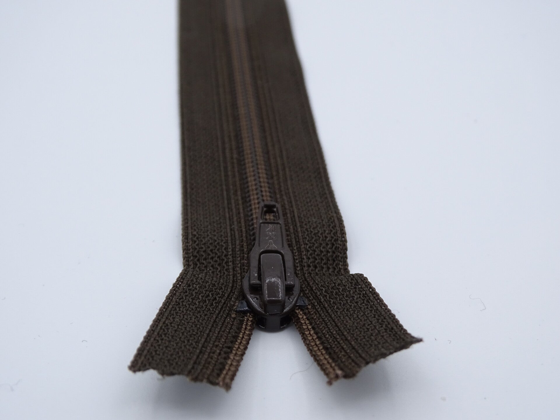 Nylon rits 13cm/14cm Bruin
