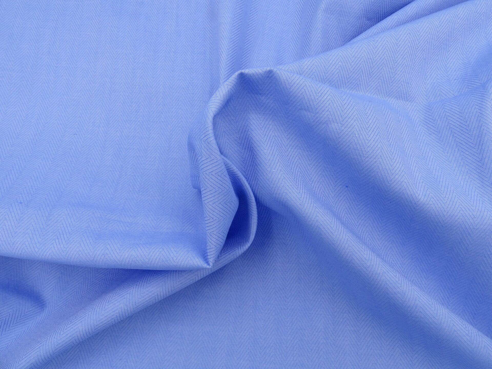 Katoen licht blauw