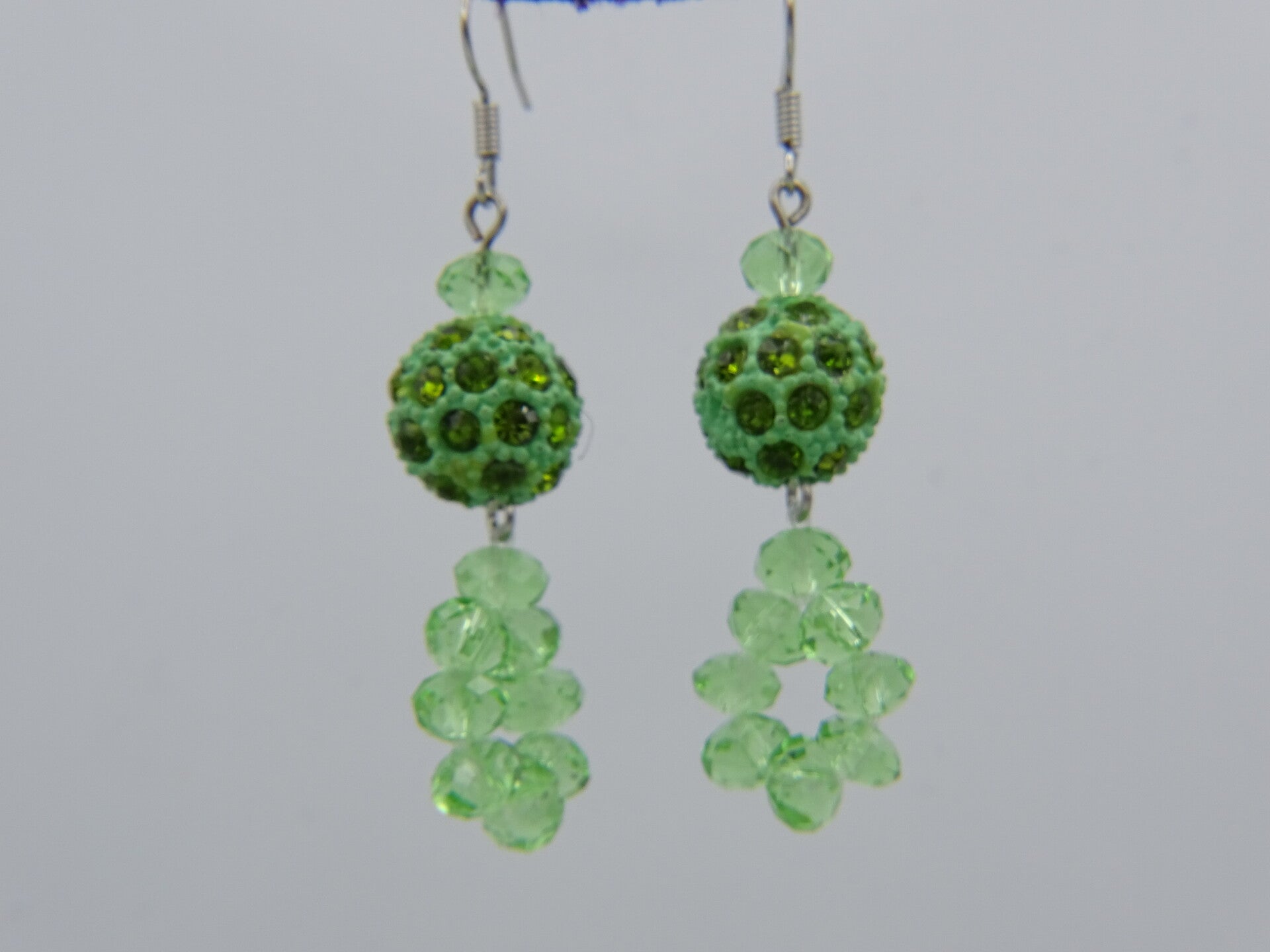 Oorbellen groen