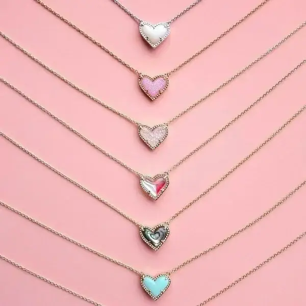 KS Heart Necklace