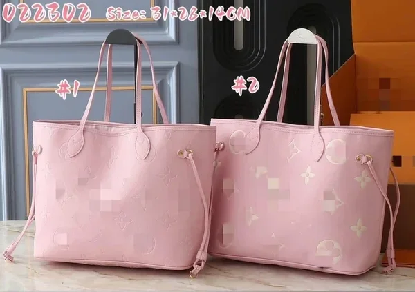 LV pink purses