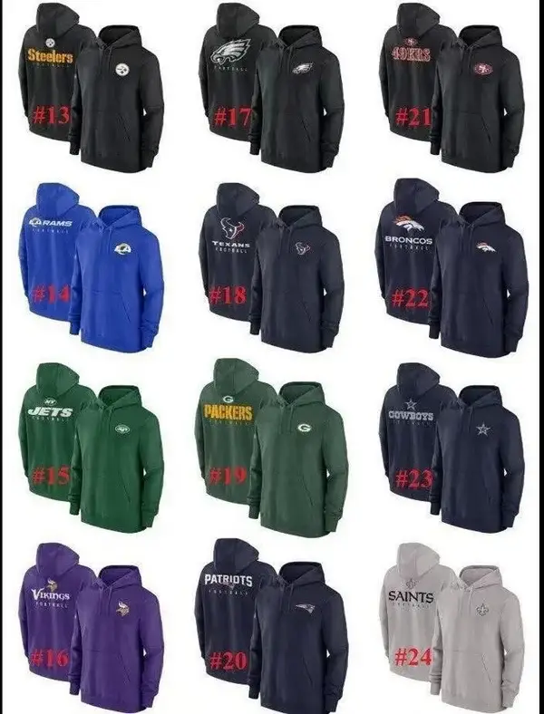 Team name hoodies