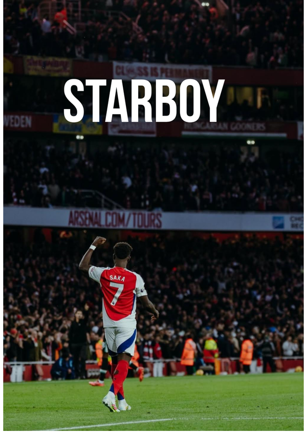 Bukayo Saka: STARBOY