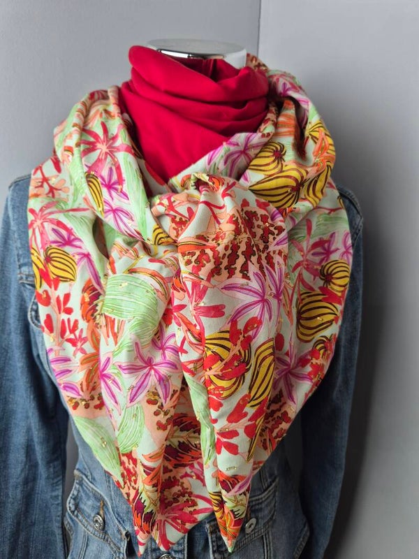 Foulard dame printemps/été