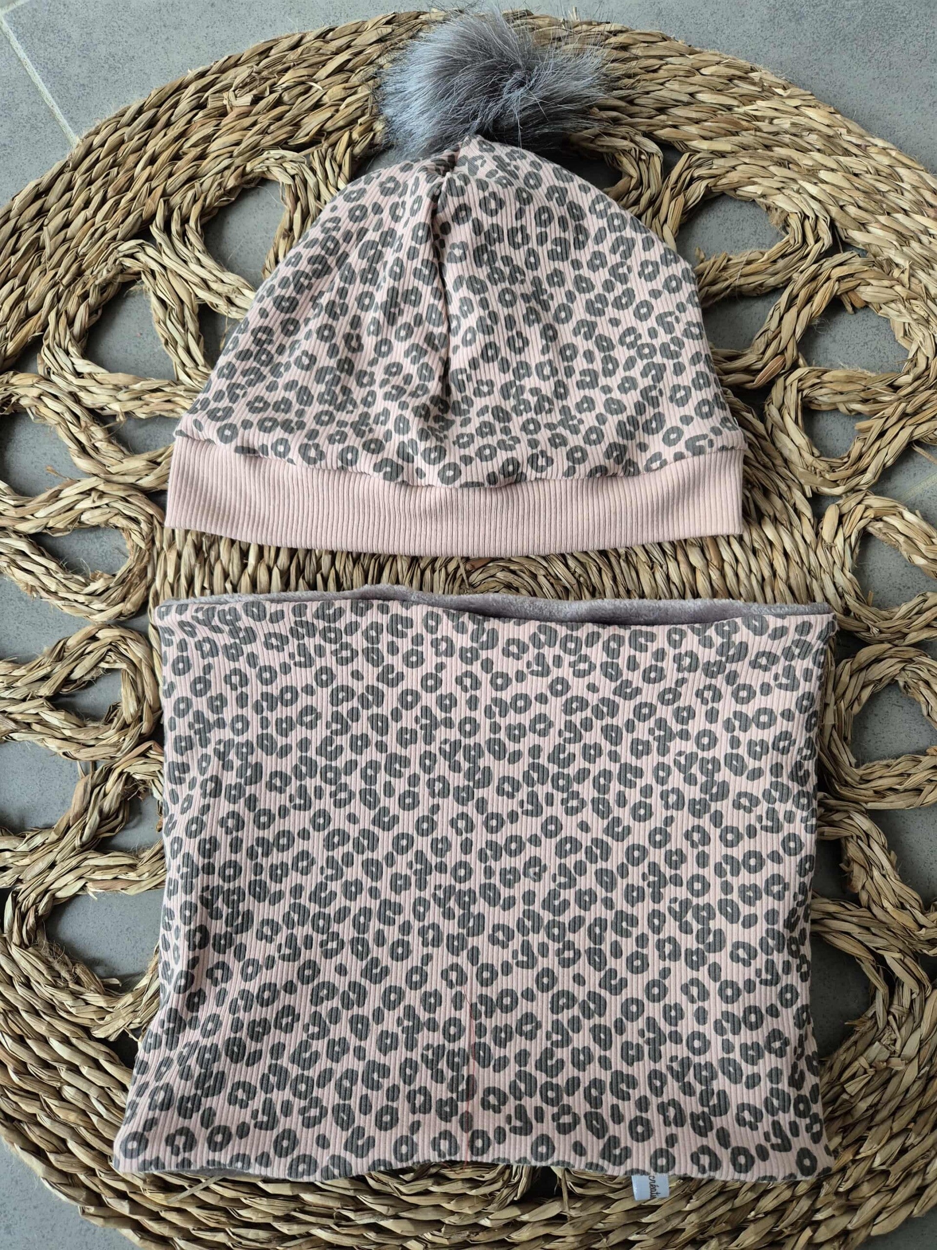 Ensemble snood & bonnet fille