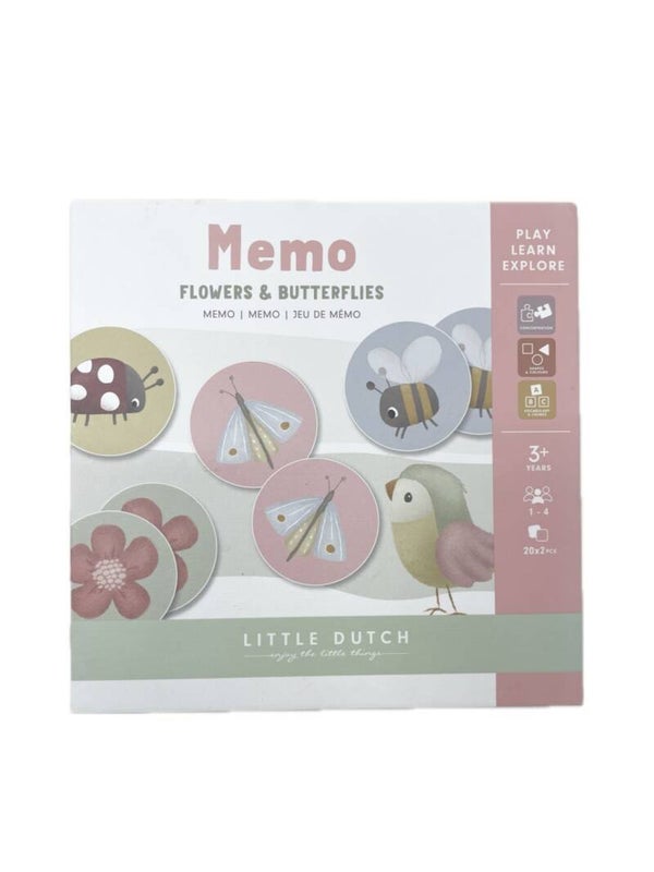 Little Dutch memo - Flower & Butterflies