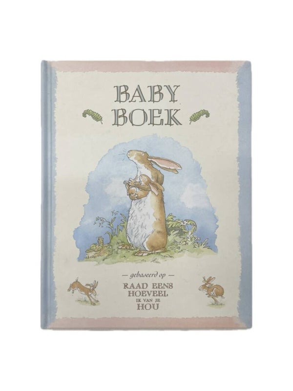 Mijn Babyboek invulboek - Raad eens hoeveel ik van je hou