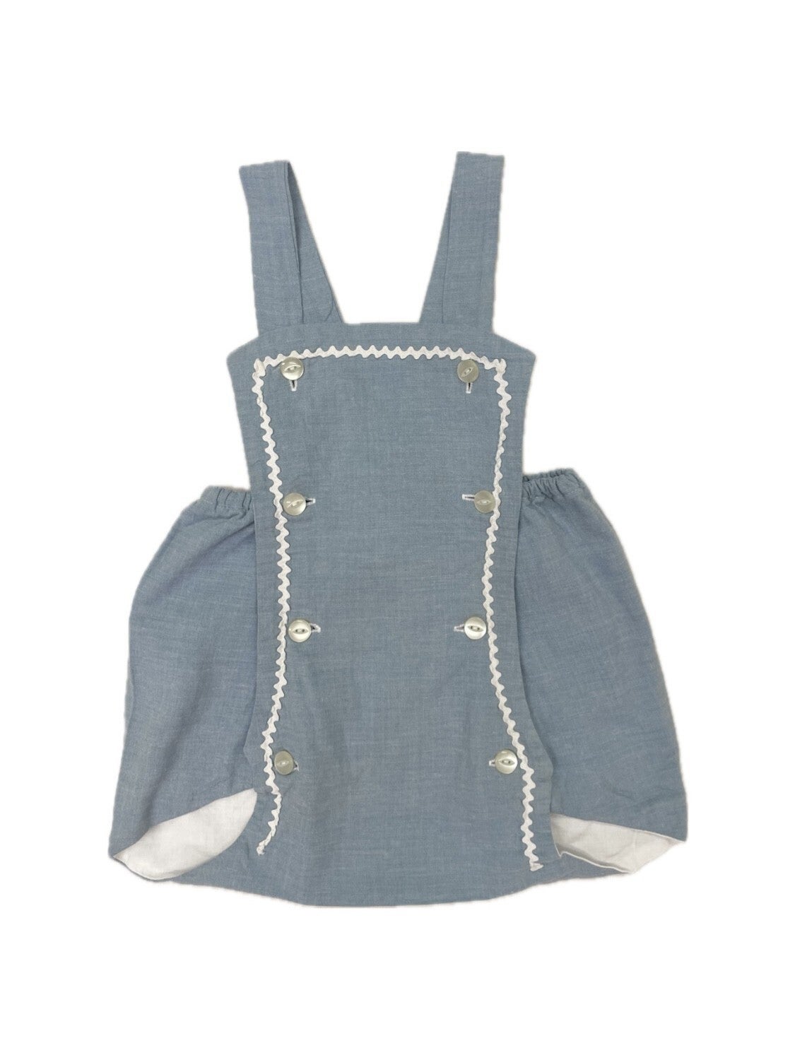 Vintage playsuit - maat 68