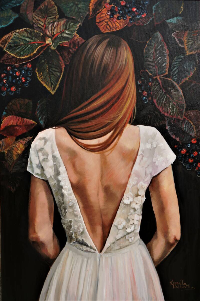 Schilderij Black Elderberry