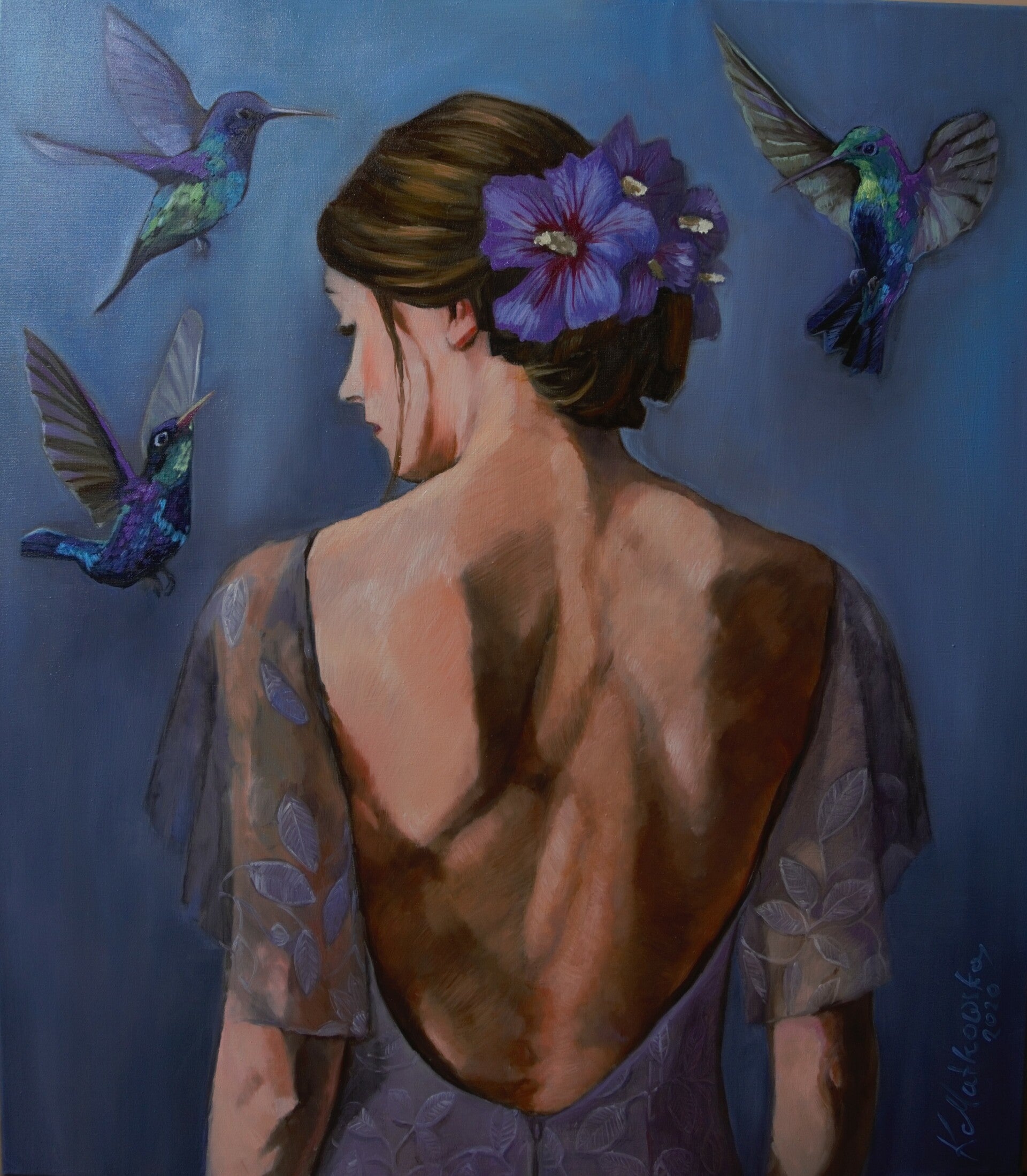 Schilderij kunst collectie