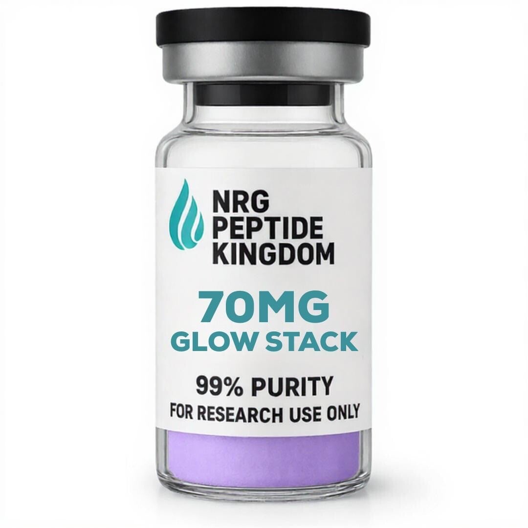 GLOW Stack - BPC-157 10mg + GHK-CU 50mg +TB-500 10mg