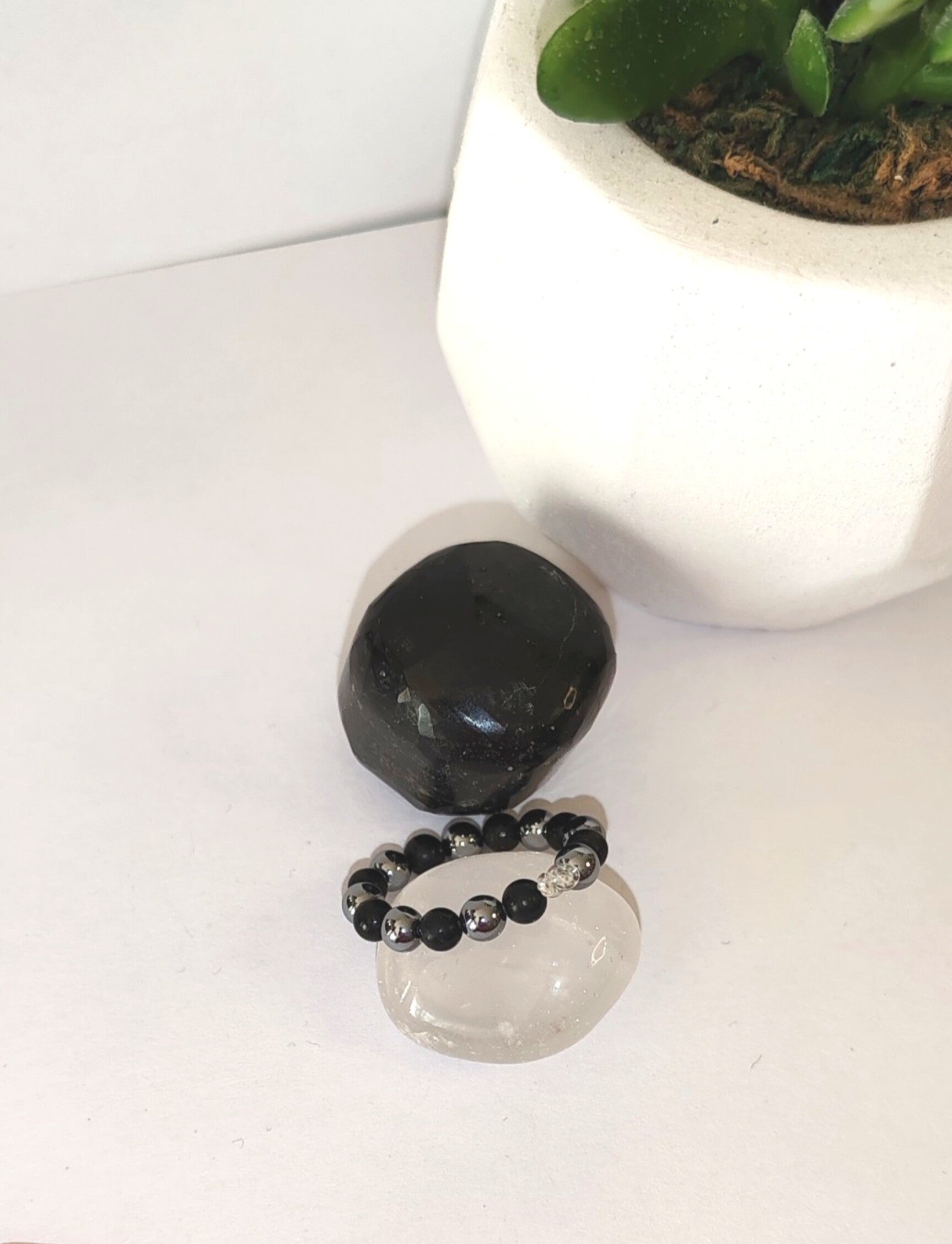 Bague élastique shungite (h/f)