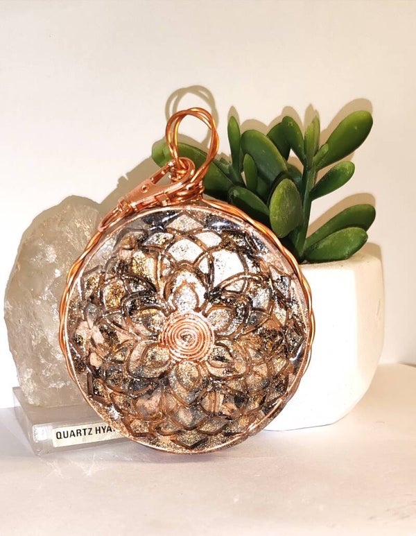 Orgonite jaspe paysage Taille L