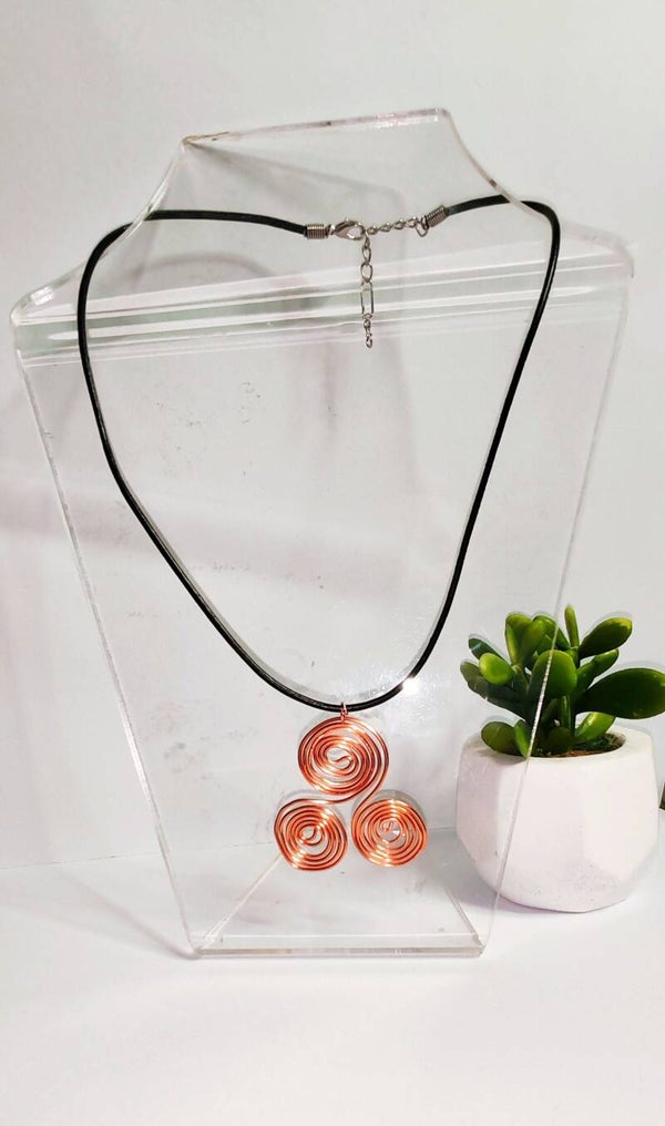 Collier Trisquel cuivre