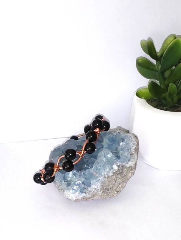 Bracelet mixte shungite