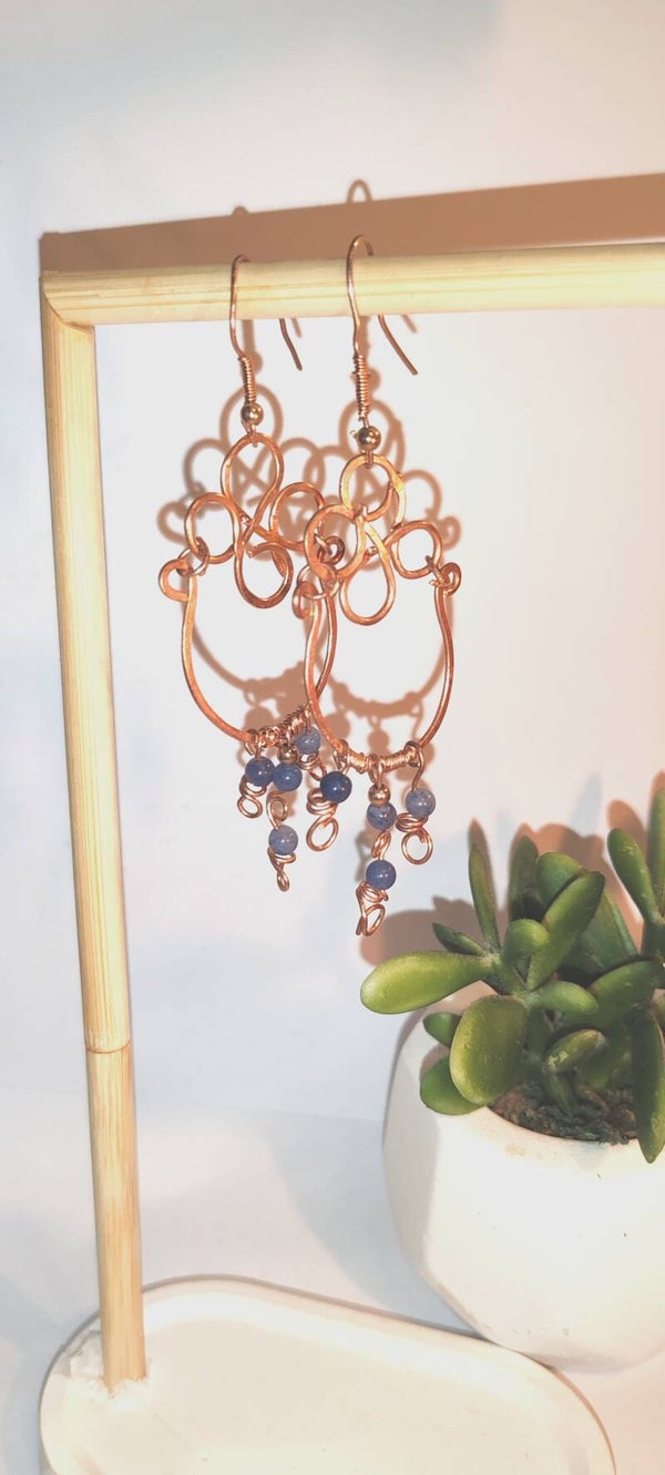 Boucles d'oreilles bohème