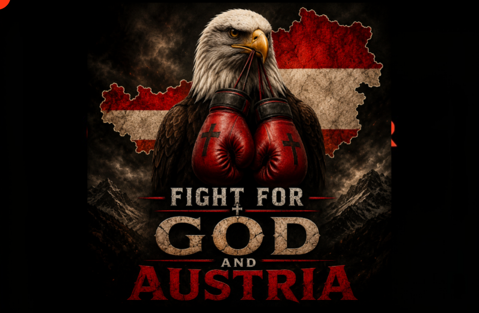 Fahne für Österreichische Kämpfer.