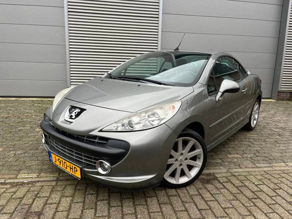 Peugeot 207 1.6 16V CC 88KW 2008 Grijs ROLAND GARROS UITVOER