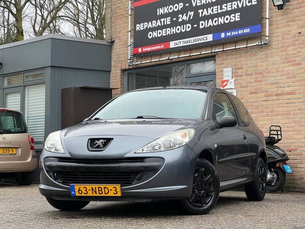 Peugeot 206+ 1.1 3D 2010 Grijs NAP 2e Eig 62xxx KM