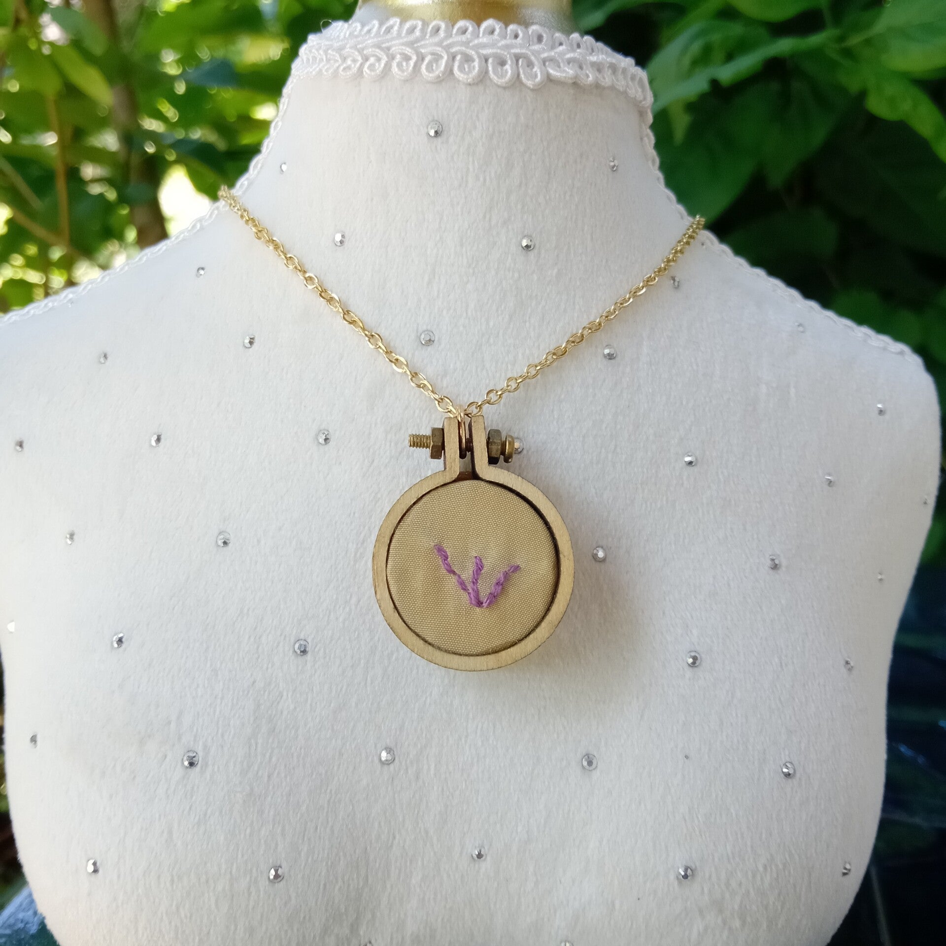 PENDENTIF-TALISMAN TRIANGLE PUBIEN GARGAS
