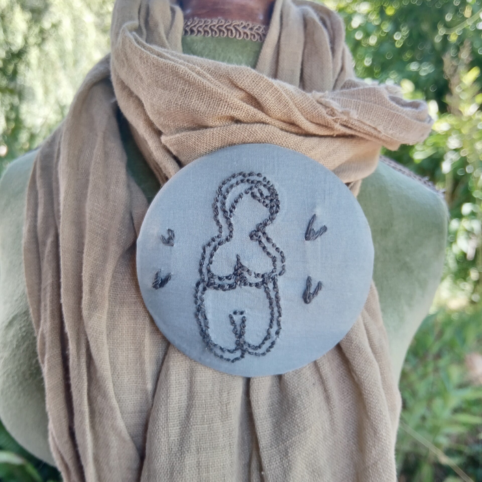 BROCHE-TALISMAN VENUS GAGARINO