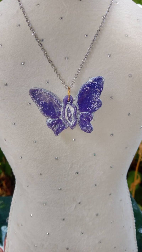 PAPILLON DE YONI - BIJOU TALISMAN ARTISTIQUE