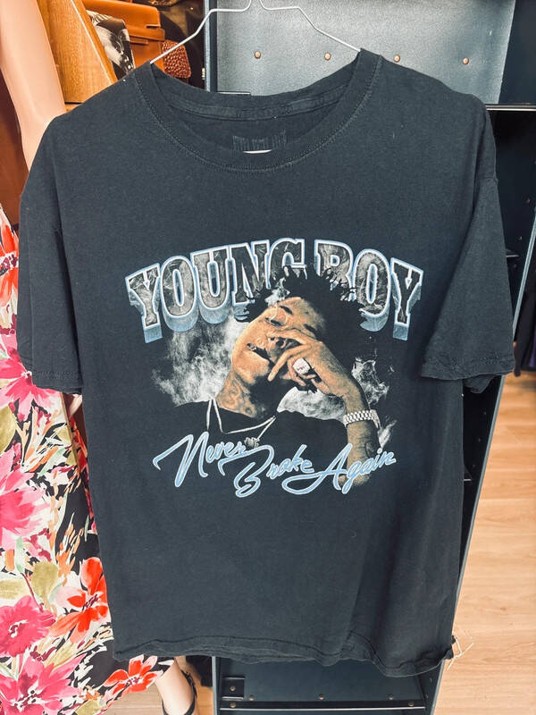 T-shirt YoungBoy Never Broke Again – Taille M #80rond