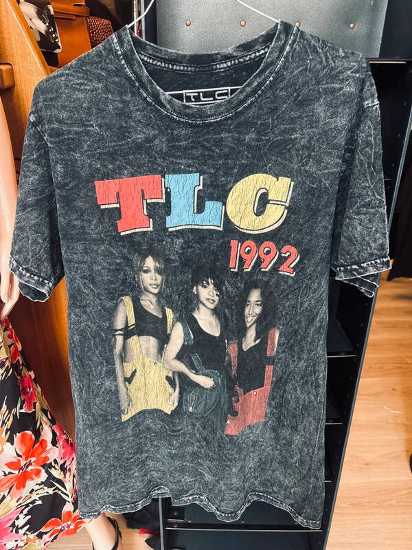 Tee-shirt officiel TLC – 1992 – Taille S/M #11rond