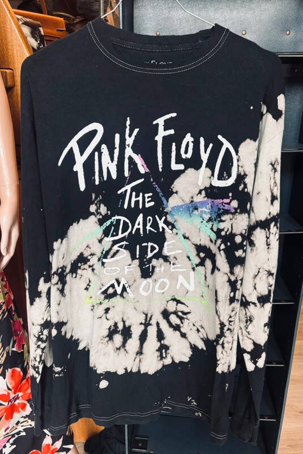 Tee-shirt officiel Pink Floyd “The Dark Side of the Moon” Tie & Dye – M #74rond