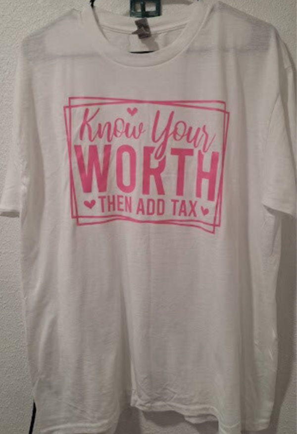 Know Your Worth Tshirt