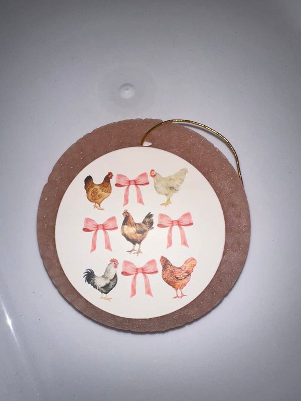 Chickens & Bows- Beach
